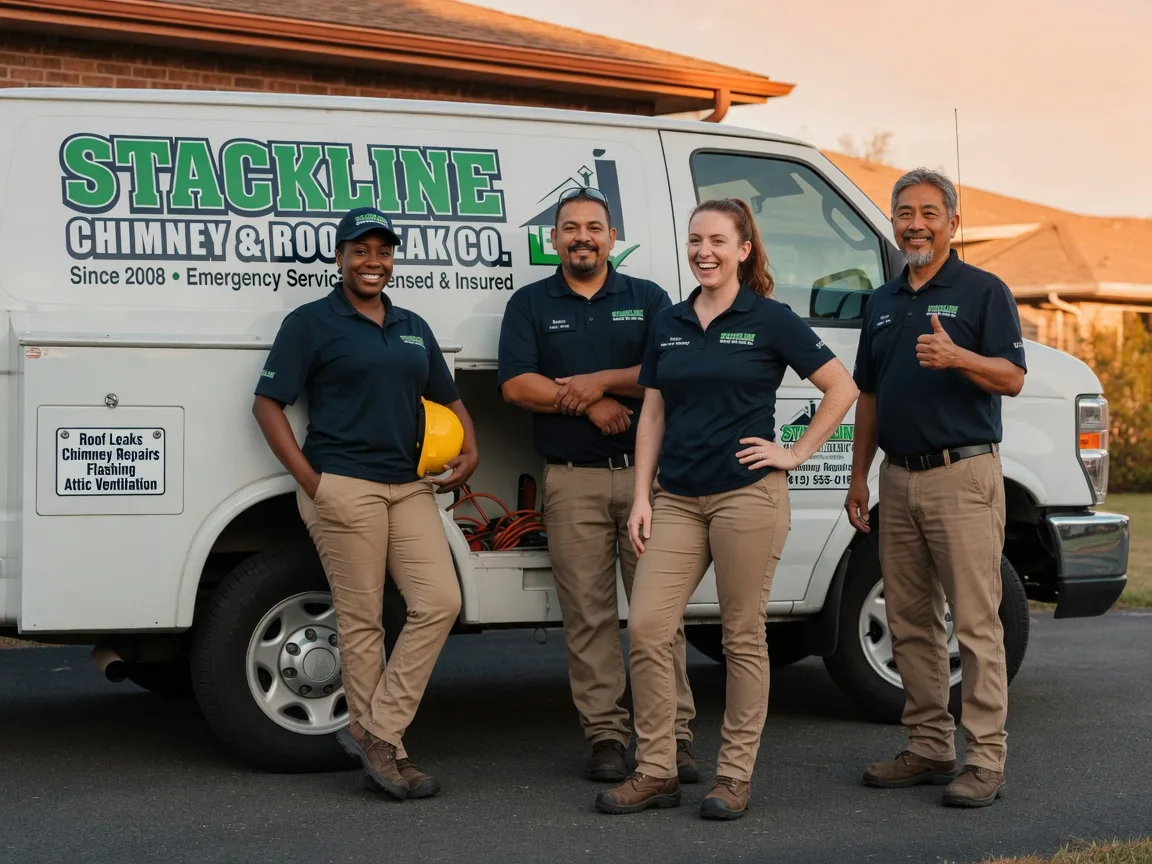 Chimney flashing repair company in Buxton, ME